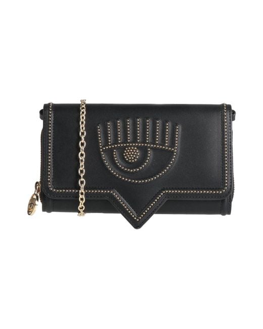 Chiara Ferragni Black Crossbody Wallets