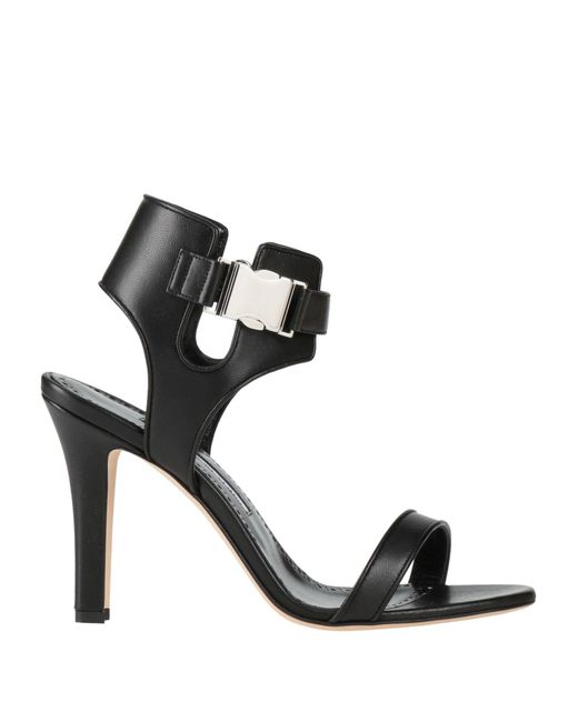 Manolo Blahnik Black Sandals