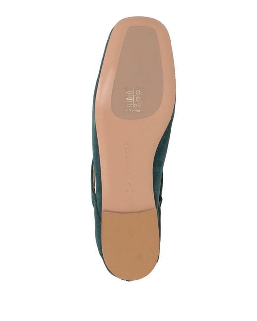 A.Bocca Green Ballet Flats