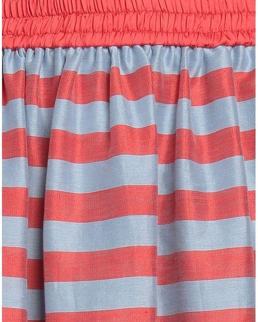 Emporio Armani Red Maxi Skirt