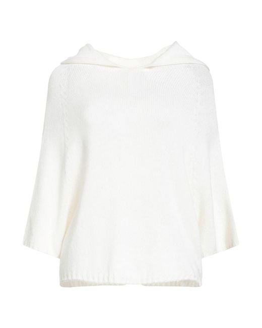 Fabiana Filippi White Cashmere Ivory Sweater Cashmere
