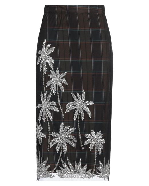 Essentiel Antwerp Black Midi Skirt