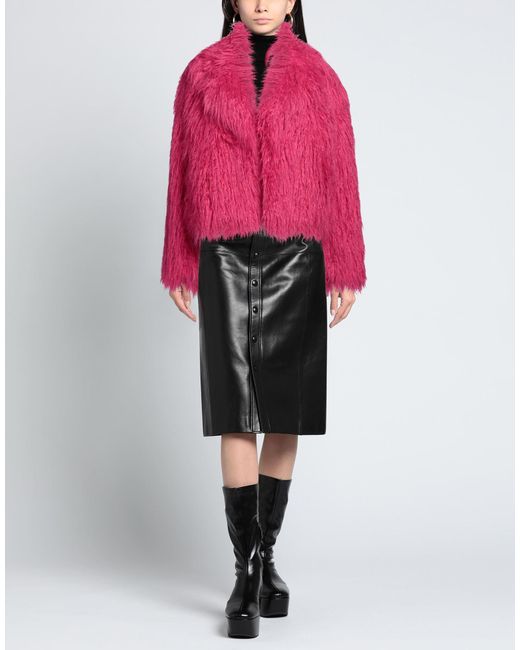 Stand Studio Pink Shearling & Teddy