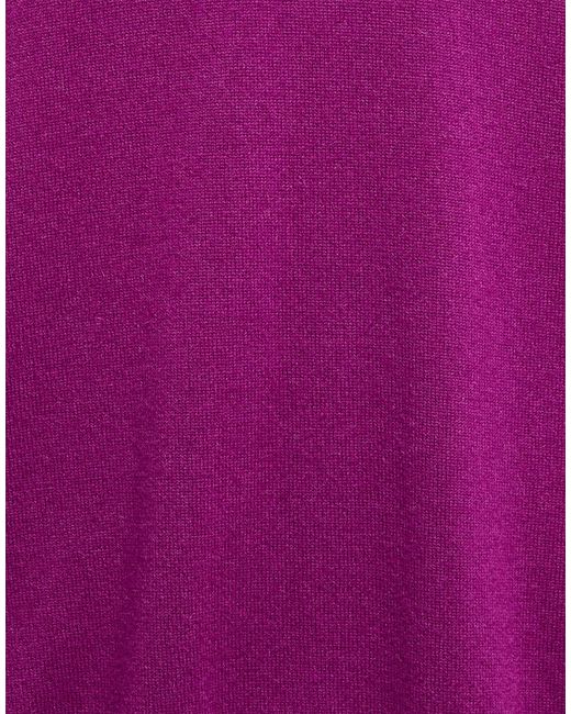 Kangra Purple Sweater Wool, Cashmere for men
