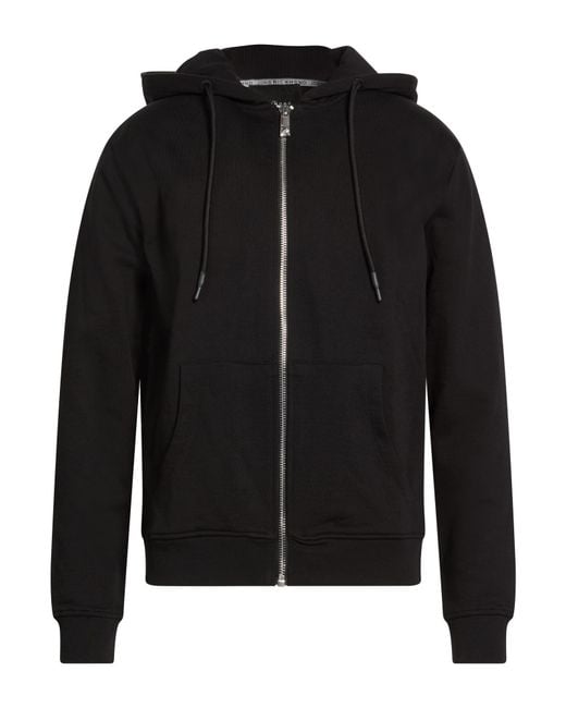 John Richmond Black Sweatshirt Cotton for men