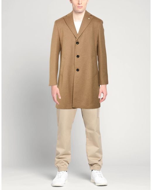 Luigi Bianchi Natural Coat for men