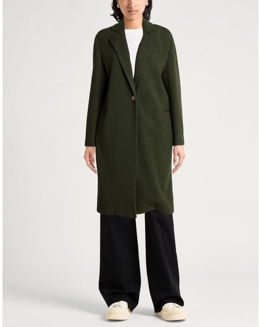 Abrigo 120% Lino de color Green