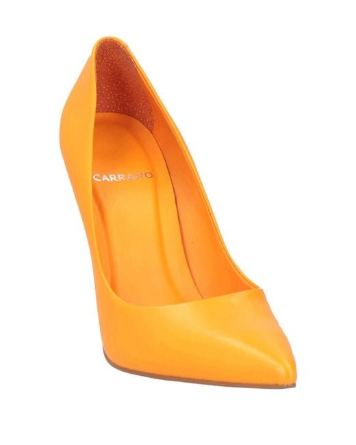 Carrano Orange Pumps