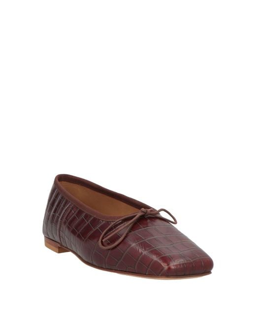 Mansur Gavriel Brown Ballet Flats
