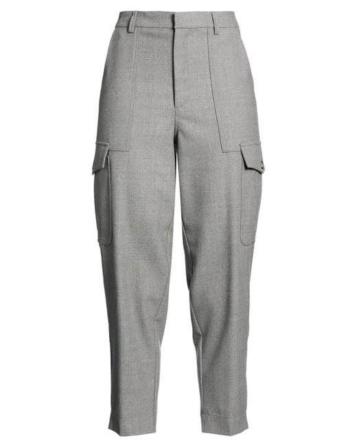 Ballantyne Gray Pants Virgin Wool, Elastane