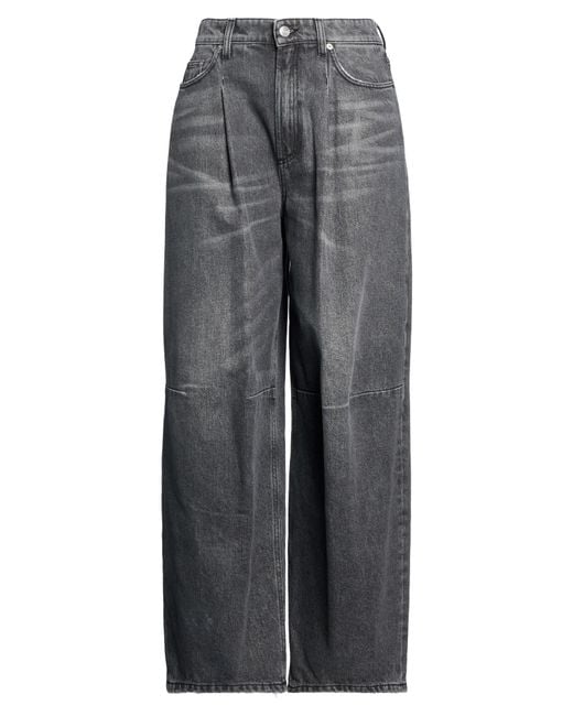 Department 5 Gray Charcoal Jeans Cotton
