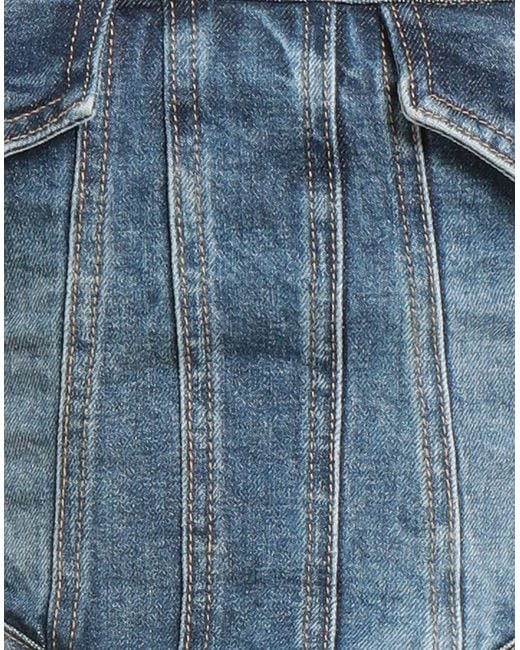 Pinko Blue Top Cotton, Elastane
