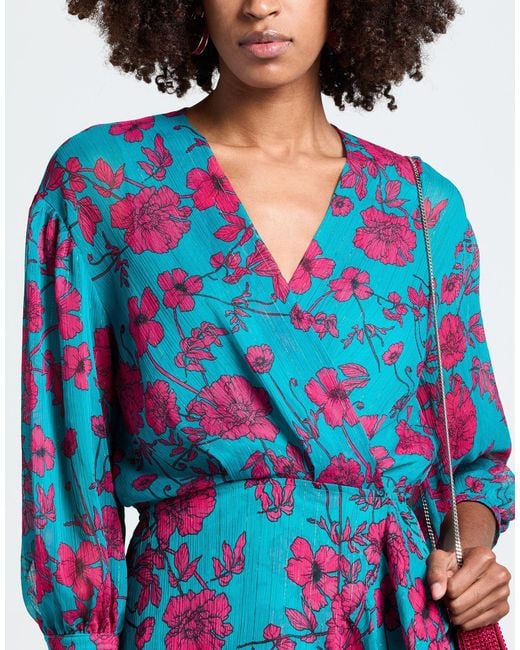 Pinko Blue Mini Dresses