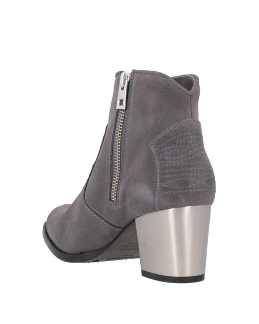 Zadig & Voltaire Gray Ankle Boots