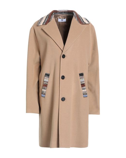 Missoni Natural Sand Coat Virgin Wool, Polyamide, Wool, Mohair Wool