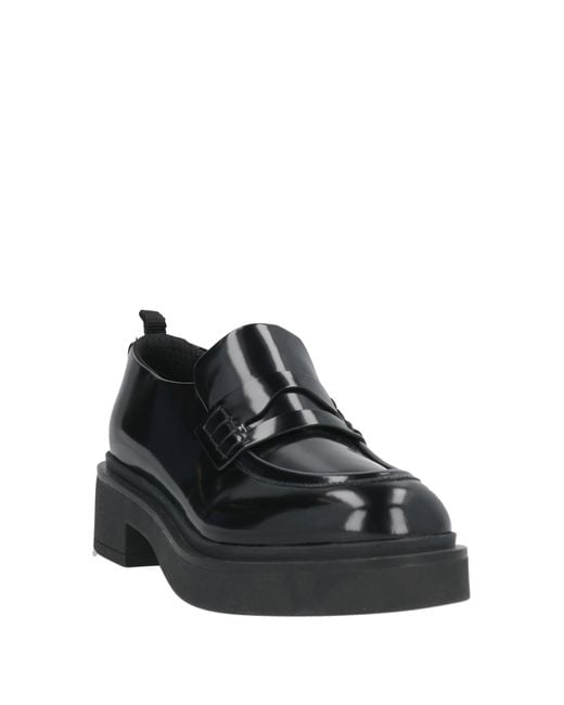 Emporio Armani Black Mokassin