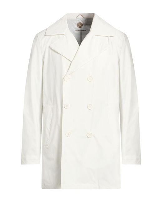 People Of Shibuya White Overcoats & Trench Coats for men