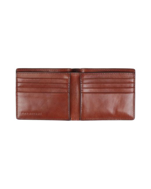 The Bridge Red Wallet Leather for men