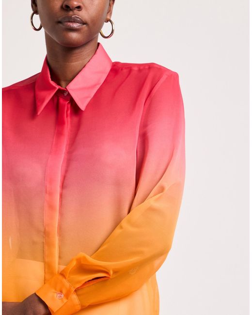 FACE TO FACE STYLE Pink Hemd