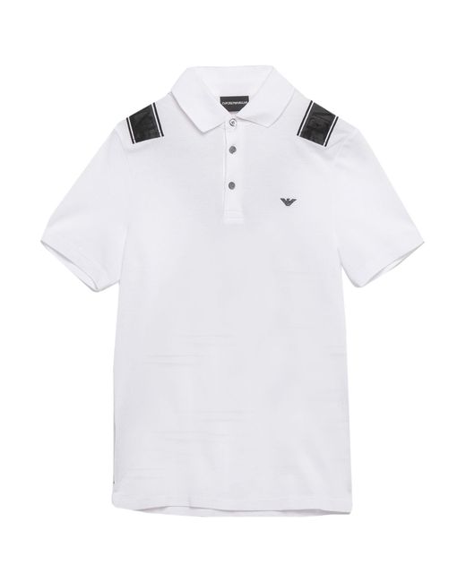 emporio armani collar t shirt