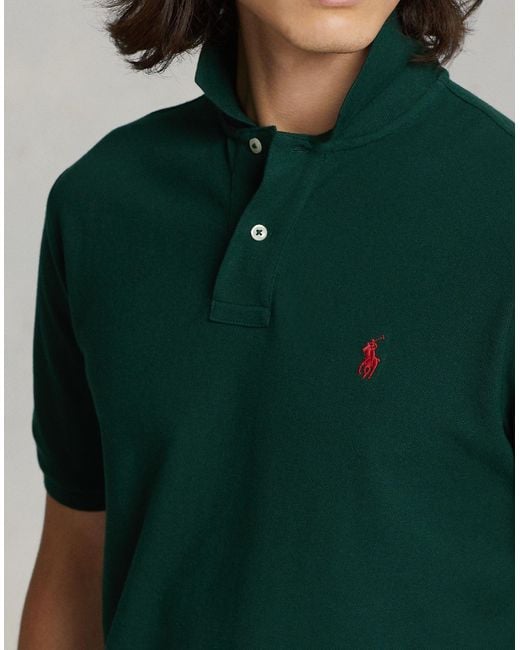 Polo Ralph Lauren Polo Shirt in Green for Men | Lyst