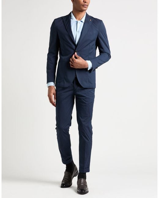 Barbati Blue Suits for men