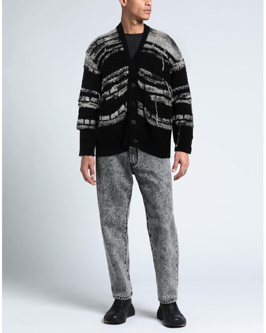 Cardigan di ATOMOFACTORY in Black da Uomo