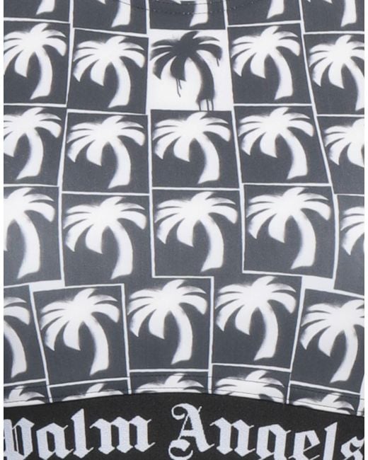 Palm Angels Black Top Polyester, Elastane, Polyamide