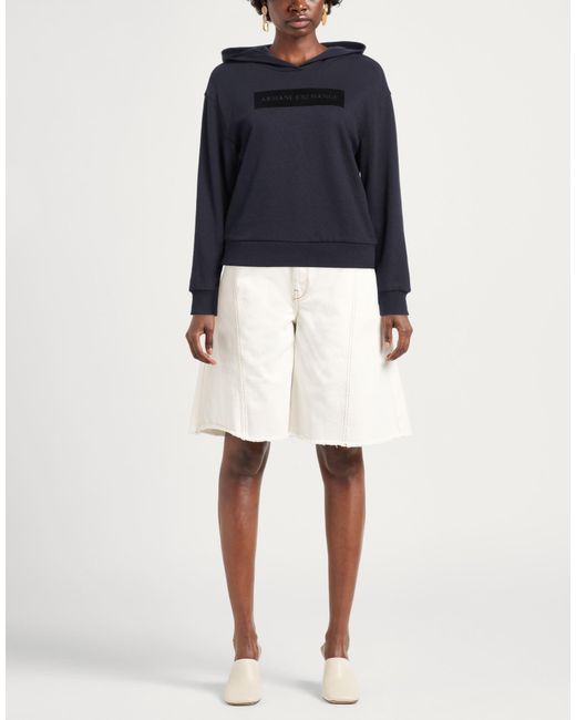 ARMANI EXCHANGE Blue Sweatshirt