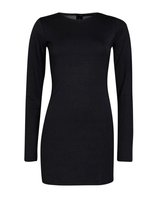 Skims Black Mini Dress