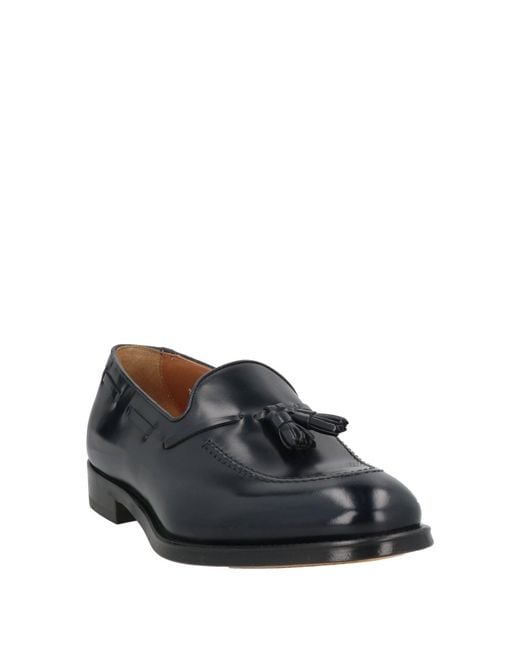 Doucal's Black Loafers Leather for men