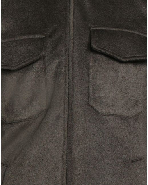 KIRED Black Jacket Polyester, Acrylic, Wool for men