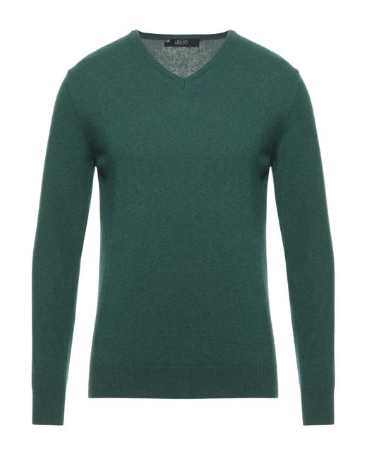 Liu Jo Green Sweater for men
