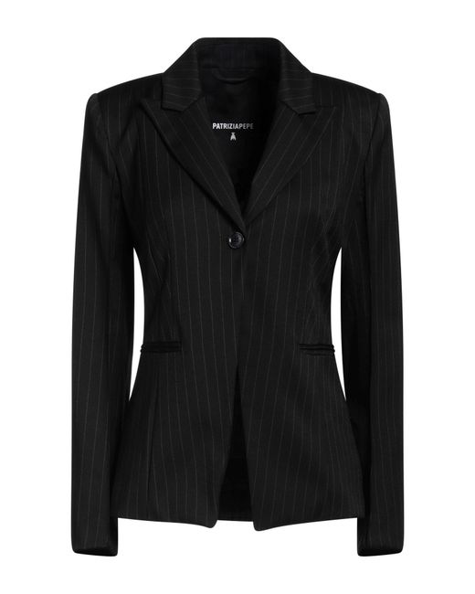 Patrizia Pepe Black Blazer