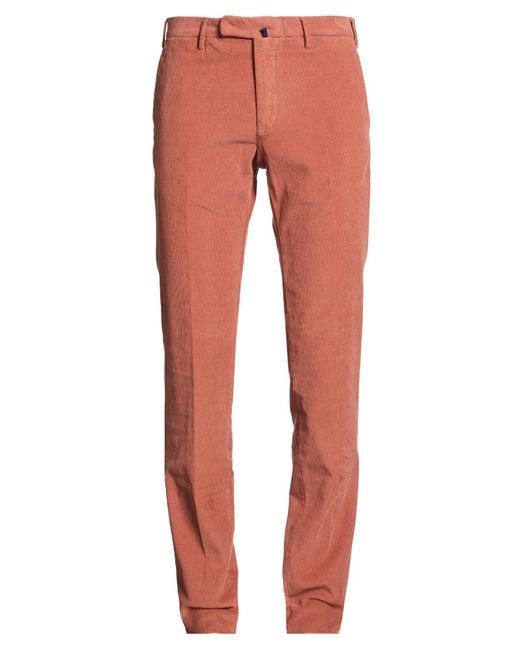 Incotex Red Trouser for men