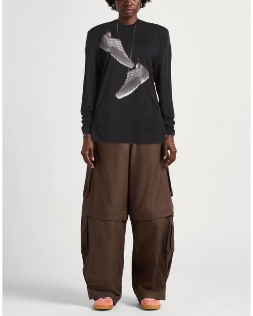 MM6 MAISON MARGIELA X SALOMON Black T-Shirt Polyamide