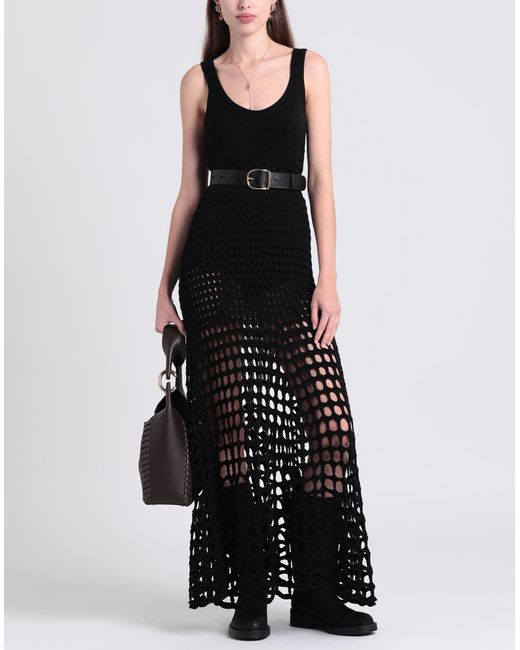 Chloé Black Midi Dress