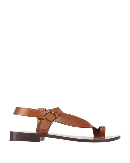 Soeur Brown Thong Sandal