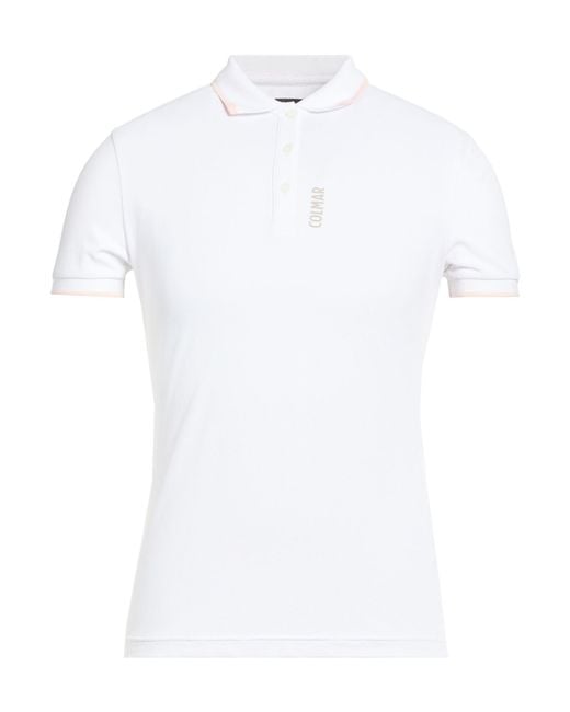 Colmar White Polo Shirt Polyamide for men