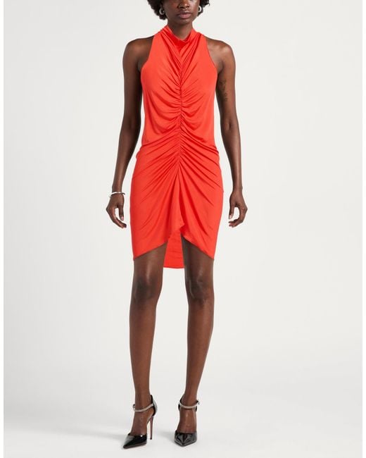 Atlein Red Mini Dress