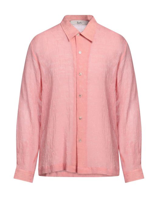 Camicia di Séfr in Pink da Uomo