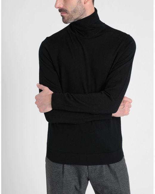 Jack & Jones Black Turtleneck for men