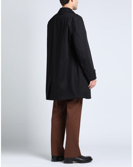 Manteau long Zegna pour homme en coloris Black