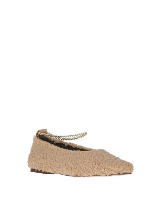 MARIA LUCA Natural Ballet Flats