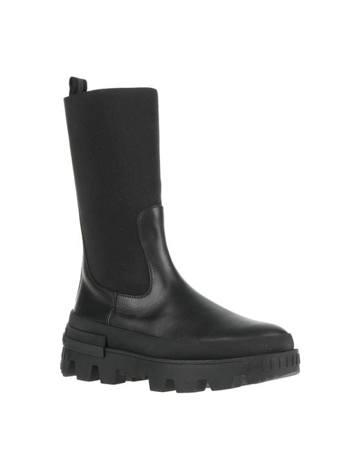 Moncler Black Ankle Boots