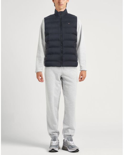 Tommy Hilfiger Blue Vest Polyamide for men