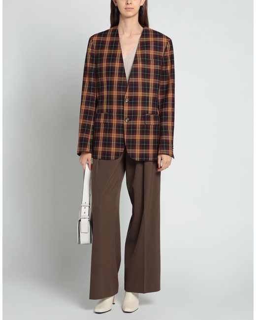 Etro Brown Jacket Polyester, Viscose