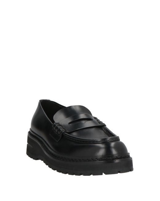 Giorgio Armani Black Loafers for men