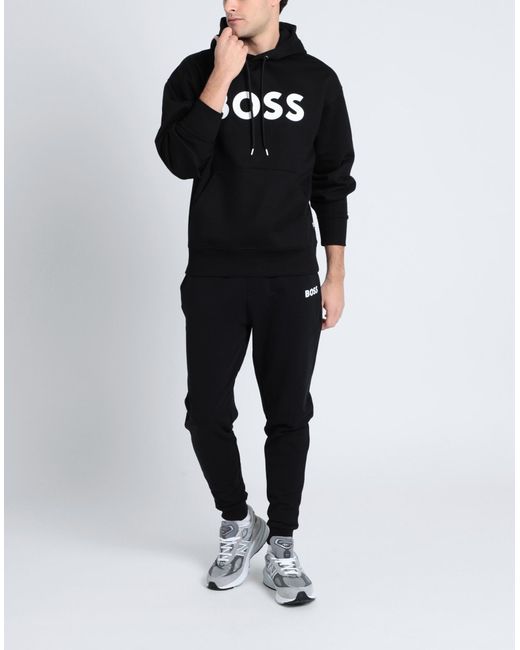 BOSS by HUGO BOSS Sweatshirt in Black for Men | Lyst
