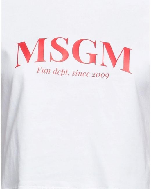 MSGM Red T-shirt